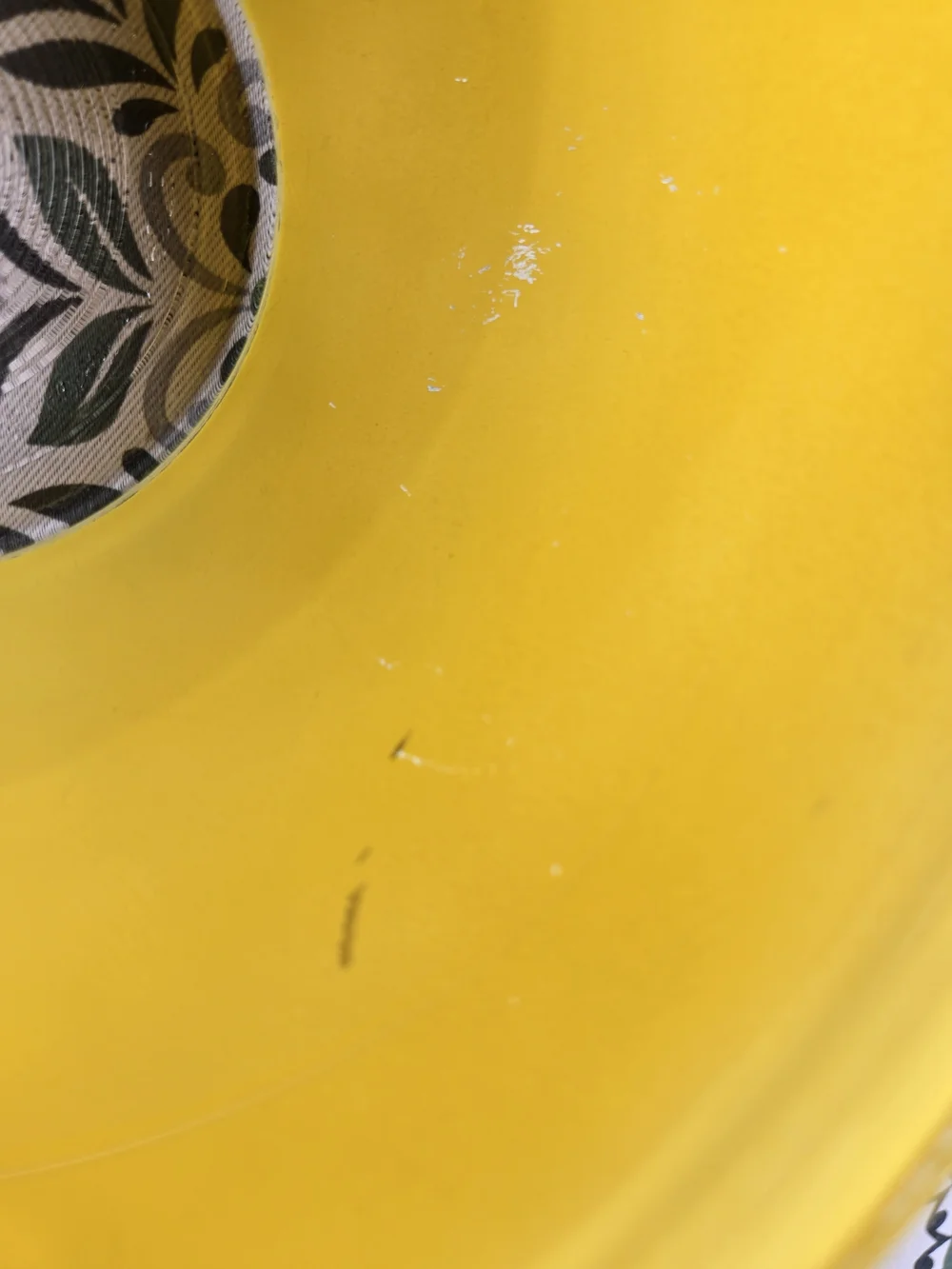 Pyrex #323 Yellow Clear Bottom Bowl 1.5 Liter